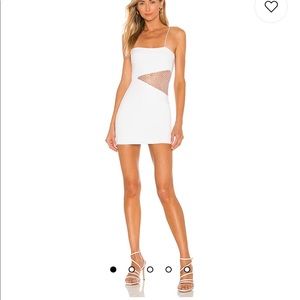Nwt revolve cia mini dress in white size small